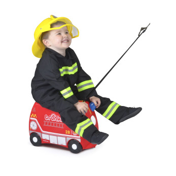 Чемодан на колесиках Trunki Фрэнк Пожарный