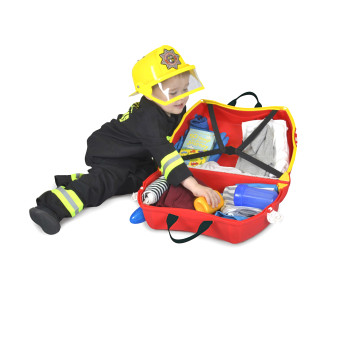 Чемодан на колесиках Trunki Фрэнк Пожарный
