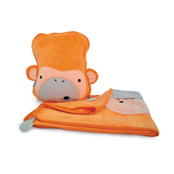 Подушка с пледом Trunki Обезьянка