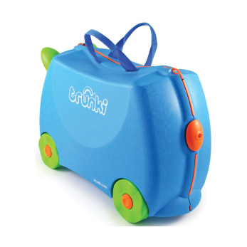 Чемодан на колесиках Trunki, голубой