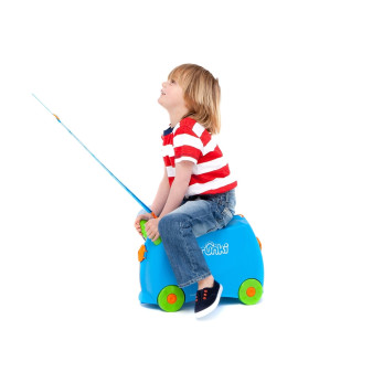 Чемодан на колесиках Trunki, голубой