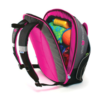 Автокресло Trunki, черно-розовое