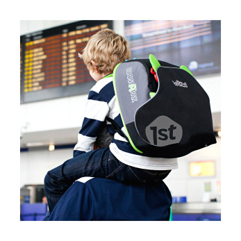 Автокресло Trunki, черно-зеленое