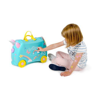 Чемодан на колесиках Trunki Единорог Уна