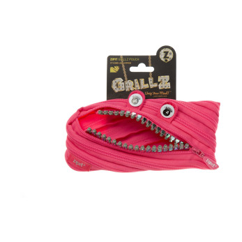 Пенал-сумочка Zipit Grillz Pouch, розовый