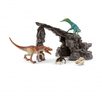 Набор Schleich Пещера динозавров