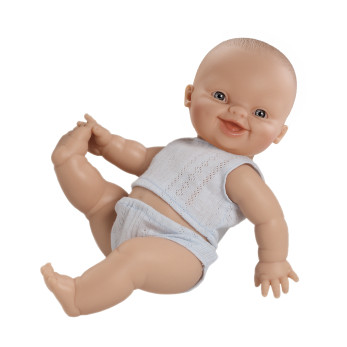 Кукла Горди в синем нижнем белье, мальчик, европеец, 34 см