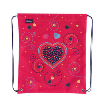 Ранец Herlitz New Midi Plus Pink Hearts