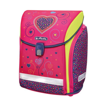 Ранец Herlitz New Midi Plus Pink Hearts