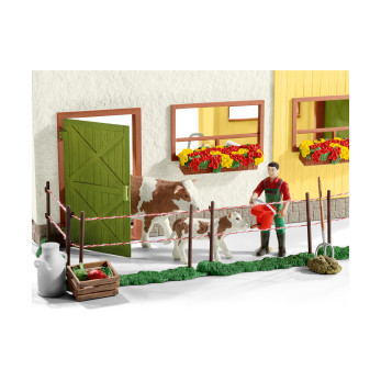 Большой набор Schleich Ферма с животными