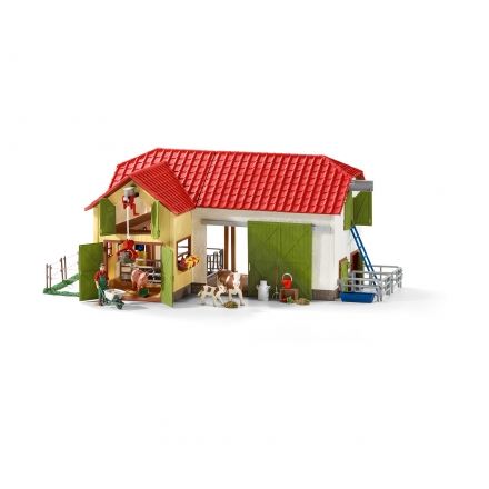 Большой набор Schleich Ферма с животными