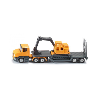 Грузовик MAN с экскаватором Liebherr