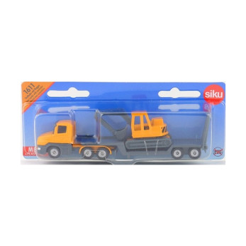 Грузовик MAN с экскаватором Liebherr