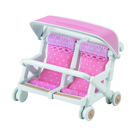 Набор Sylvanian «Коляска для двойни»