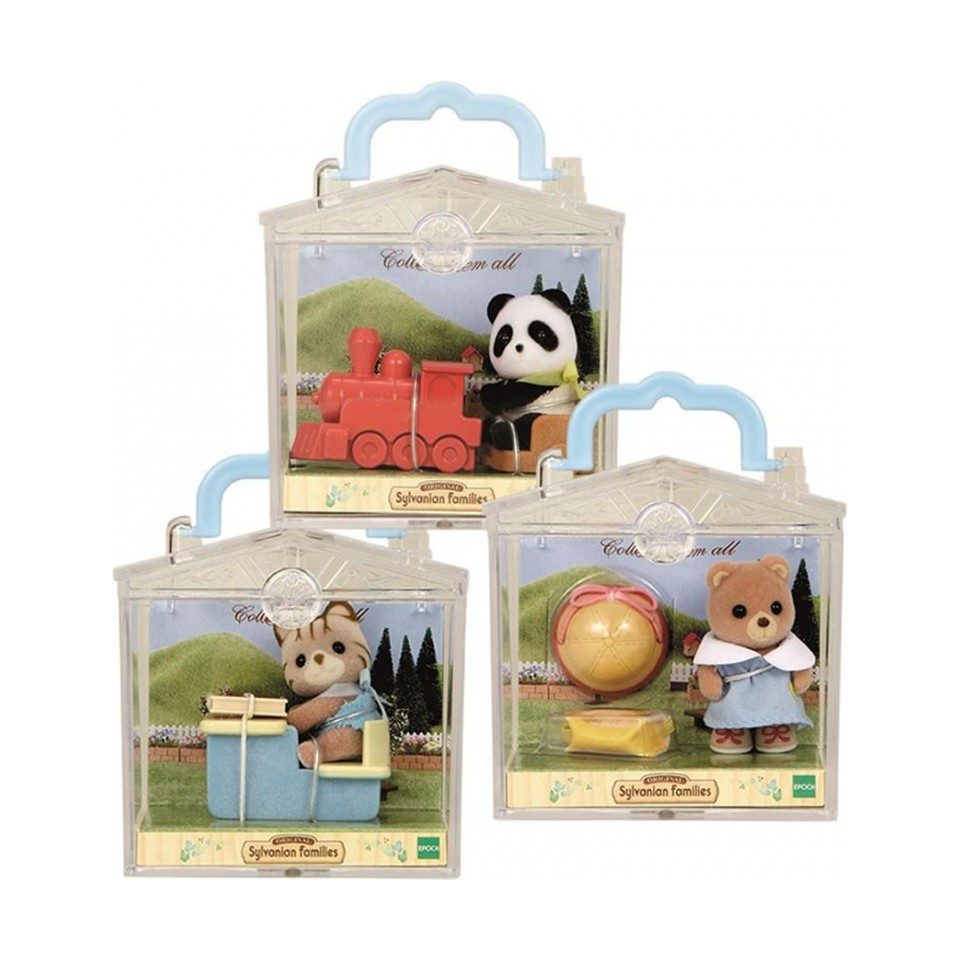 Набор Sylvanian «Медвежонок, котёнок и панда» 4391B от Sylvanian Families  за 699 руб. Купить на Kidkong.ru