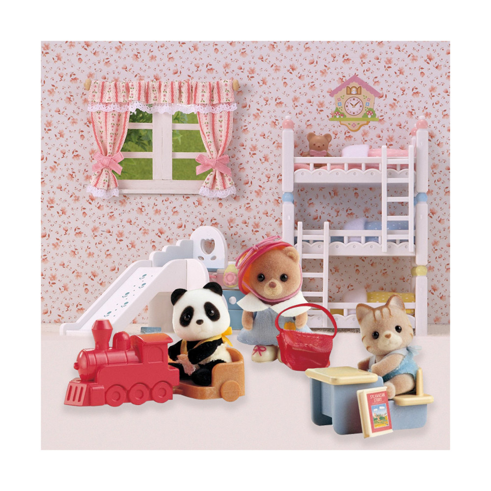 Набор Sylvanian «Медвежонок, котёнок и панда» 4391B от Sylvanian Families  за 699 руб. Купить на Kidkong.ru