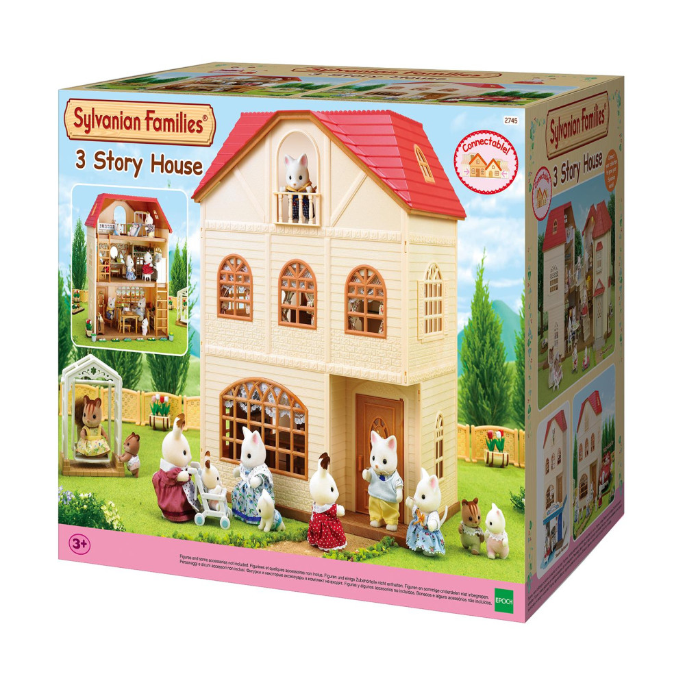 Набор Sylvanian «Трёхэтажный дом» 2745 от Sylvanian Families за 4 899 руб.  Купить на Kidkong.ru