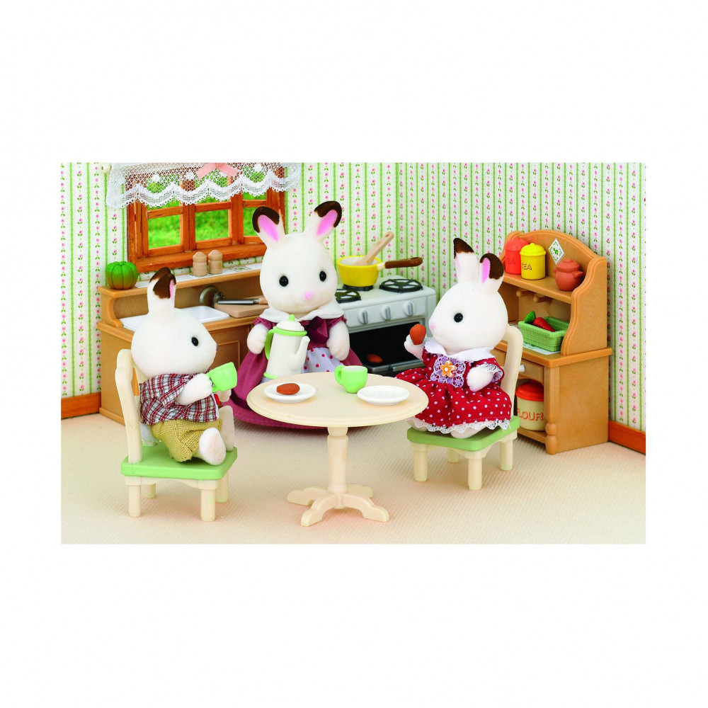 Набор Sylvanian «Кухня в коттедже» 5033 от Sylvanian Families за 1 890 руб.  Купить на Kidkong.ru скидка 30%