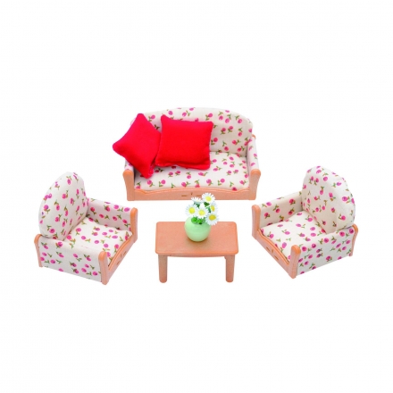 Набор Sylvanian «Мягкая мебель для гостиной»