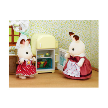 Набор Sylvanian «Мама кролик и холодильник»