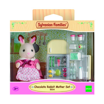 Набор Sylvanian «Мама кролик и холодильник»