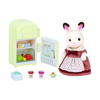 Набор Sylvanian «Мама кролик и холодильник»