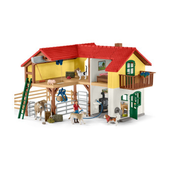 Набор Schleich Ферма с хлевом и животными