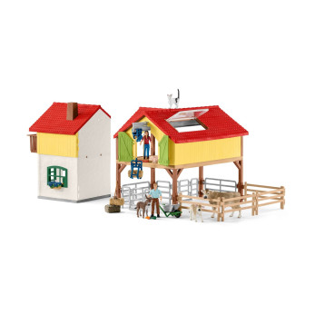 Набор Schleich Ферма с хлевом и животными