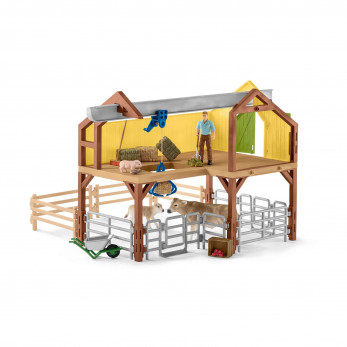 Набор Schleich Ферма с хлевом и животными