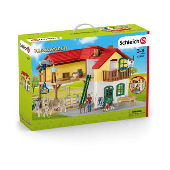Набор Schleich Ферма с хлевом и животными
