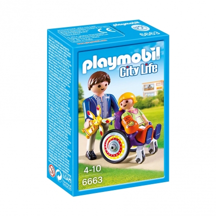 Ребенок в коляске Playmobil