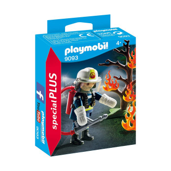 Пожарный с деревом Playmobil