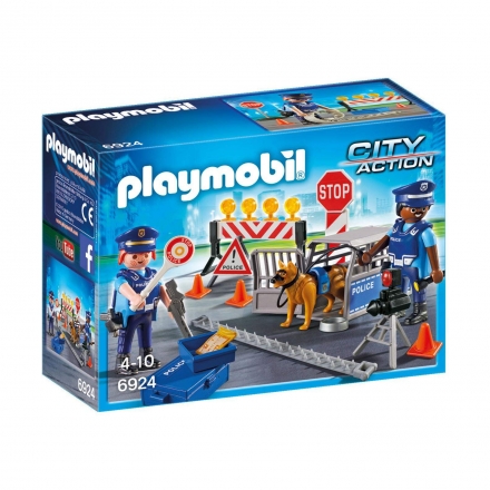 Блокпост полиции Playmobil
