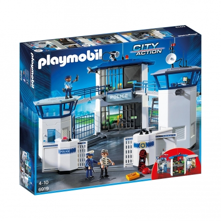 Штаб полиции с тюрьмой Playmobil