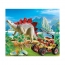 Исследовательский транспорт Playmobil со стегозавром