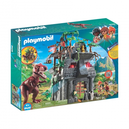 Затерянный храм Playmobil с тиранозавром