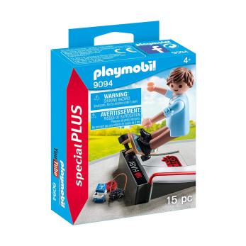 Скейтбордист с пандусом Playmobil