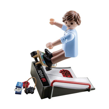 Скейтбордист с пандусом Playmobil
