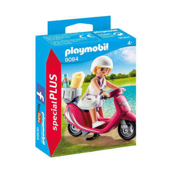 Посетитель пляжа со скутером Playmobil