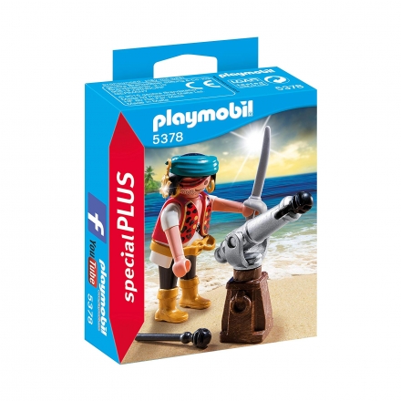 Пират с пушкой Playmobil