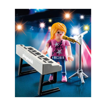 Певица с синтезатором Playmobil