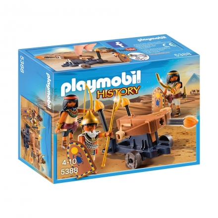 Египетский солдат с баллистой Playmobil
