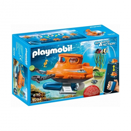 Подводная лодка Playmobil с подводным двигателем