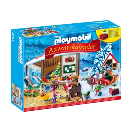Адвент-календарь Playmobil Мастерская Санта-Клауса