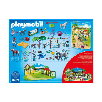 Адвент-календарь Playmobil Лошадиная ферма