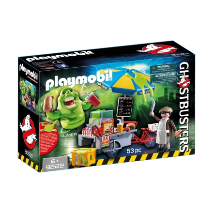 Лизун и торговая тележка с хот-догами Playmobil