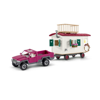 Набор Schleich Фургон для собраний конного клуба
