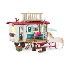 Набор Schleich Фургон для собраний конного клуба