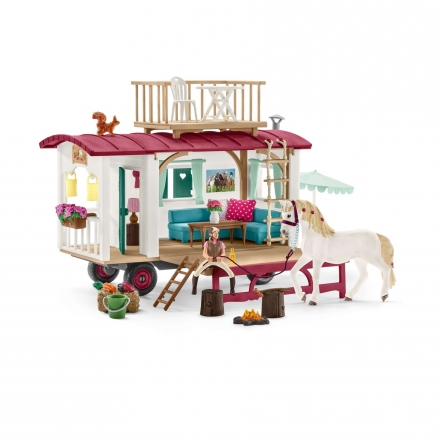 Набор Schleich Фургон для собраний конного клуба