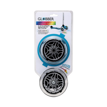 Светящиеся колеса Globber 125 мм для Primo, Evo, Elite, Flow 125